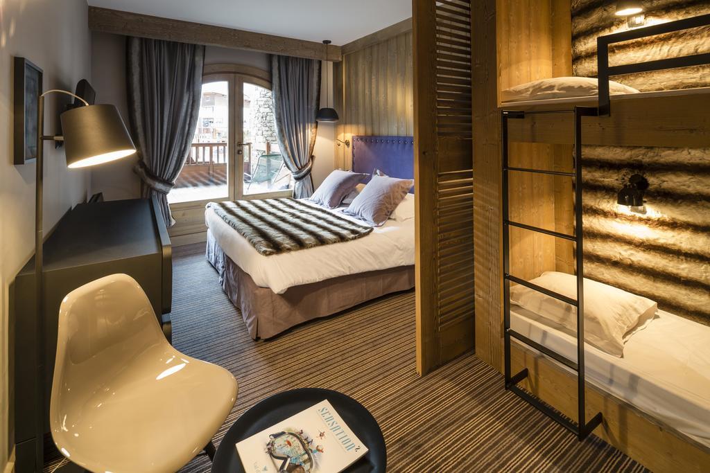 坎达尔酒店 Val-dʼIsère 客房 照片