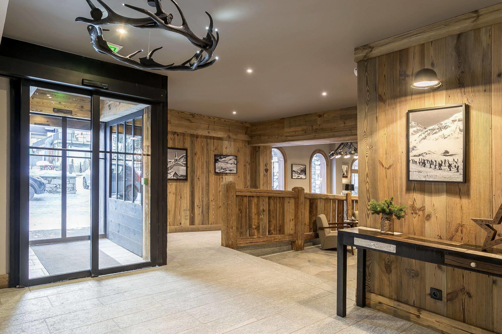 坎达尔酒店 Val-dʼIsère 外观 照片
