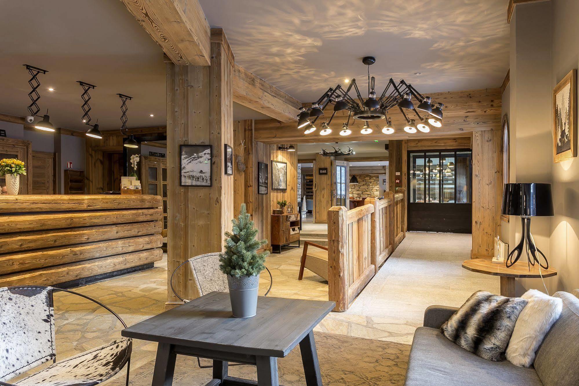 坎达尔酒店 Val-dʼIsère 外观 照片