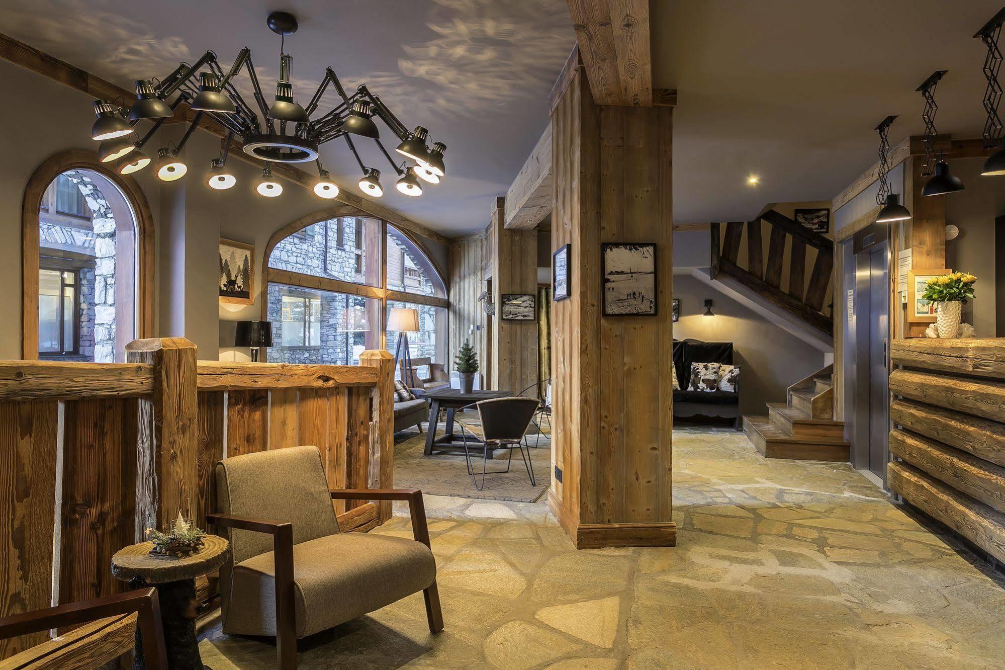 坎达尔酒店 Val-dʼIsère 外观 照片